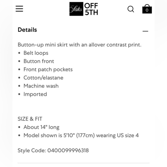 WE THE FREE‎ Joanie Cord Mini Skirt in Black Combo - Picture 8 of 8